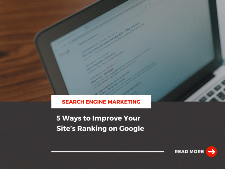 Ways to Improve Your Site’s Ranking on Google