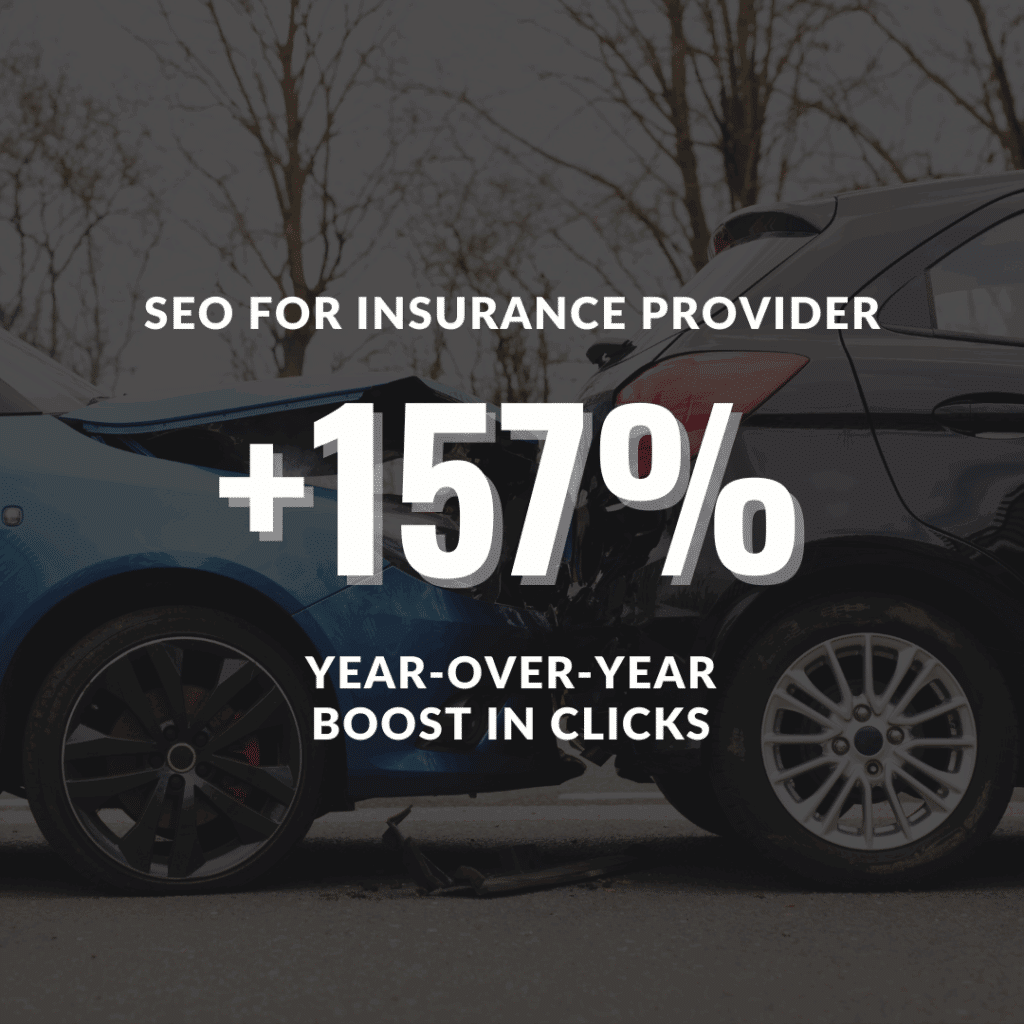 Case Study Image: SEO for Insurance Provider
